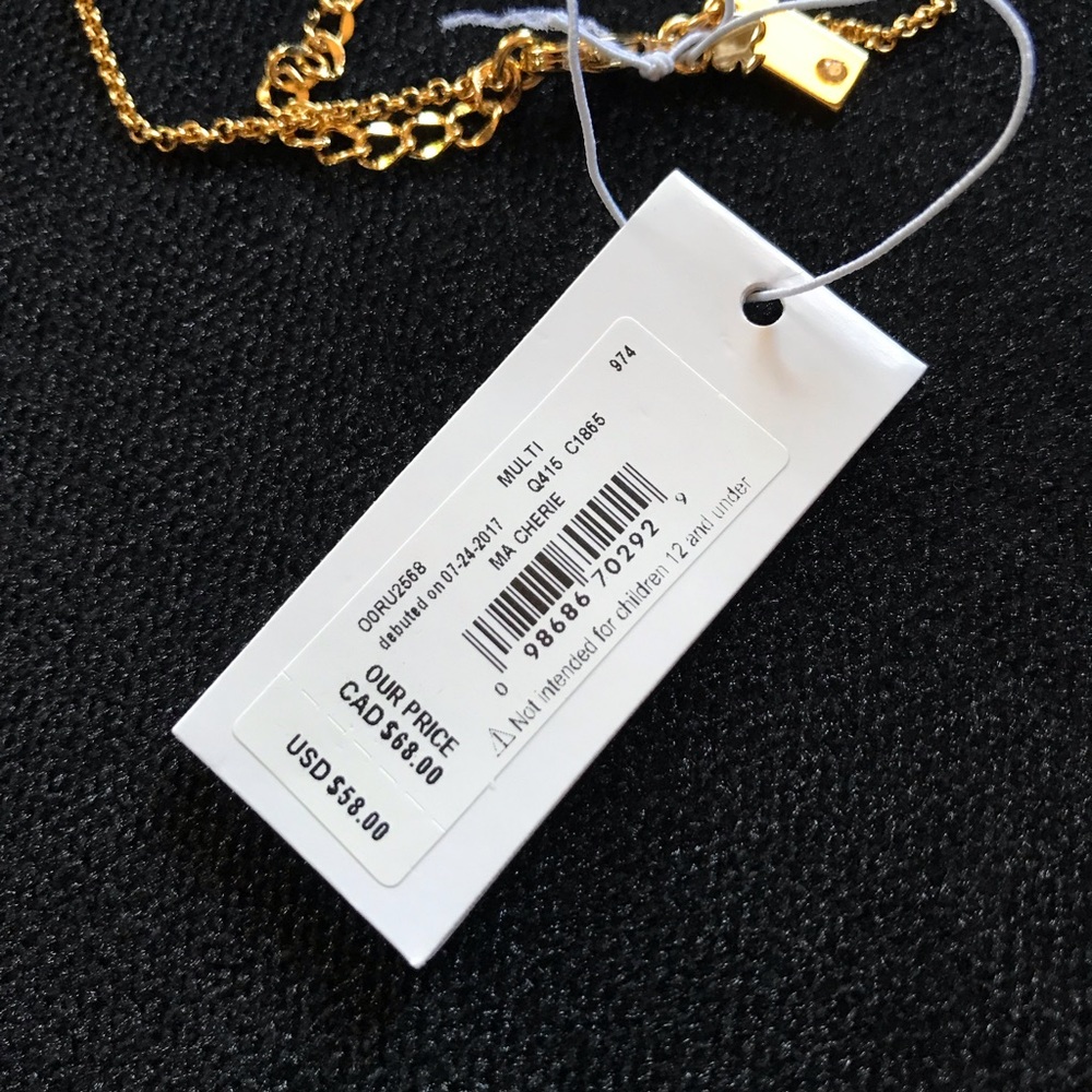 Kate Spade Ma Cherie Dog Necklace - Picture 2 of 4